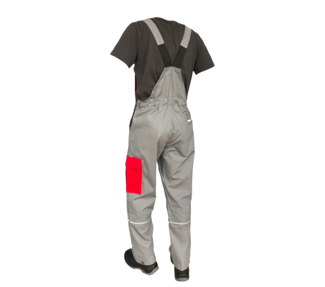 Montérkové nohavice s náprsenkou - 010710 - farba12 - výška IV - veľ 56