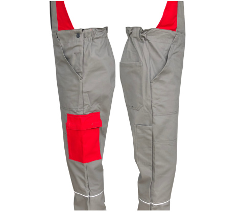 Montérkové nohavice s náprsenkou - 010710 - farba12 - výška VI - veľ 48