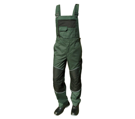 Montérkové nohavice 010741 - farba 06 zelená - výška III - veľ. 54