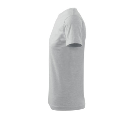 Tričko pánske MALFINI® Basic 129 svetlosivý melír veľ. 3XL
