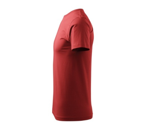Tričko pánske MALFINI® Basic 129 bordová veľ. 4XL