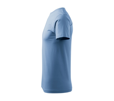 Tričko pánske MALFINI® Basic 129 nebeská modrá veľ. XS
