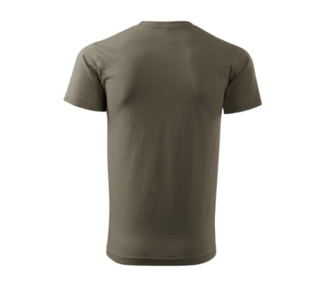 Tričko pánske MALFINI® Basic 129 army veľ. 3XL