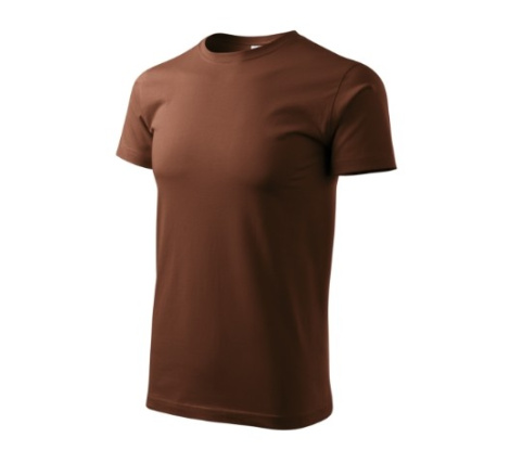 Tričko pánske MALFINI® Basic 129 čokoládová veľ. 4XL