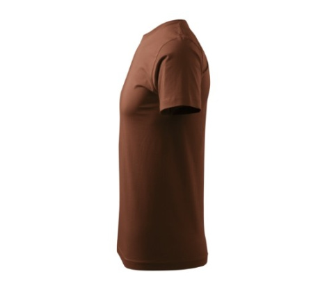Tričko pánske MALFINI® Basic 129 čokoládová veľ. 4XL