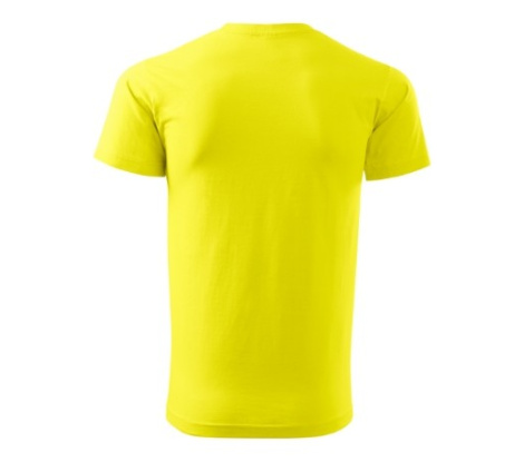 Tričko pánske MALFINI® Basic 129 citrónová veľ. 3XL