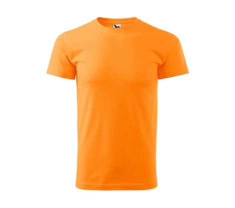 Tričko pánske MALFINI® Basic 129 mandarínková oranžová veľ. M