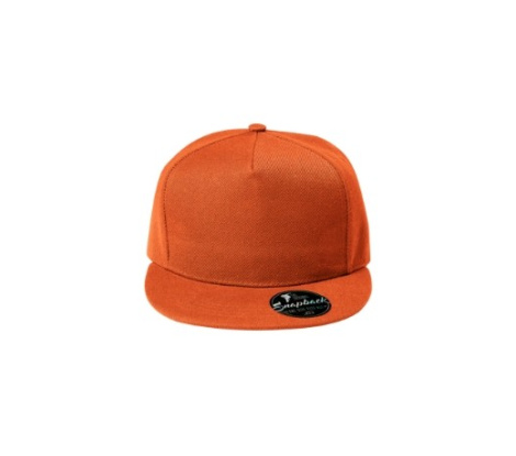 Čiapka unisex MALFINI® Rap 5P 301 oranžová veľ. nastaviteľná