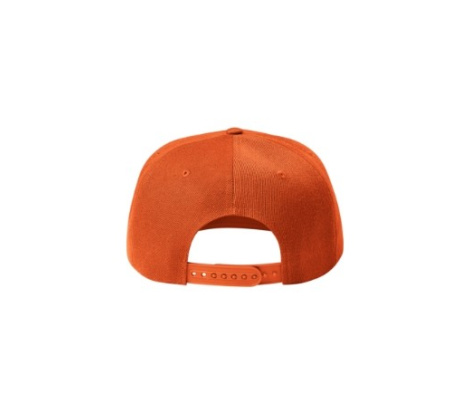 Čiapka unisex MALFINI® Rap 5P 301 oranžová veľ. nastaviteľná