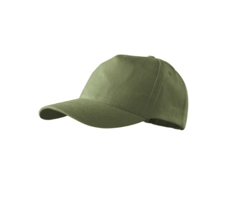 Čiapka unisex MALFINI® 5P 307 khaki veľ. nastaviteľná