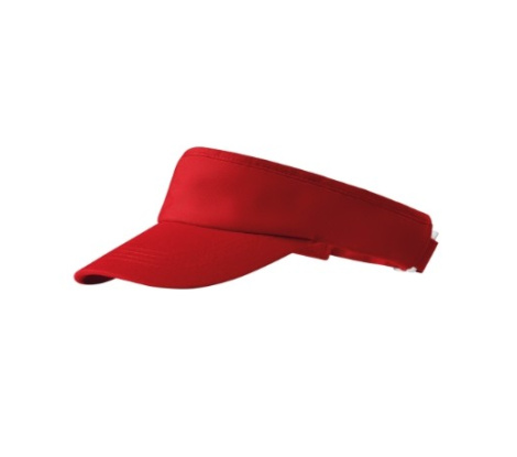 Šilt unisex MALFINI® Sunvisor 310 červená veľ. nastaviteľná