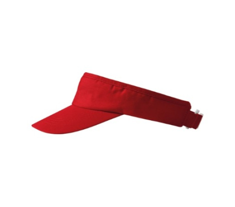 Šilt unisex MALFINI® Sunvisor 310 červená veľ. nastaviteľná