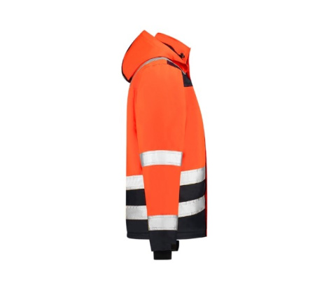 Pracovná bunda unisex TRICORP Midi Parka High Vis Bicolor T51 fluorescenčná oranžová veľ. XL