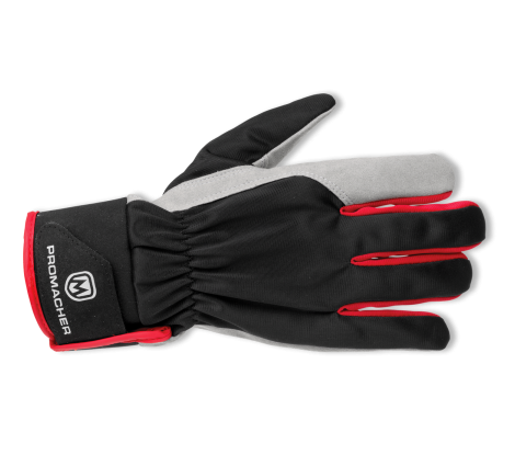 CARPOS VELCRO Gloves grey/red