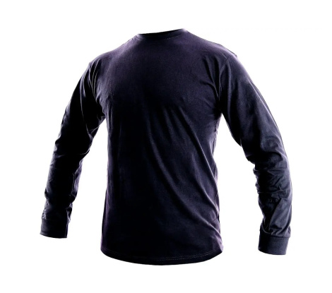 Tričko CXS PETR, dlouhý rukáv, tmavě modré, vel. 5XL