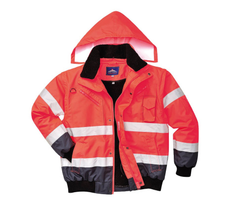 C465 - Hi-Vis 3v1 Contrast Bomber