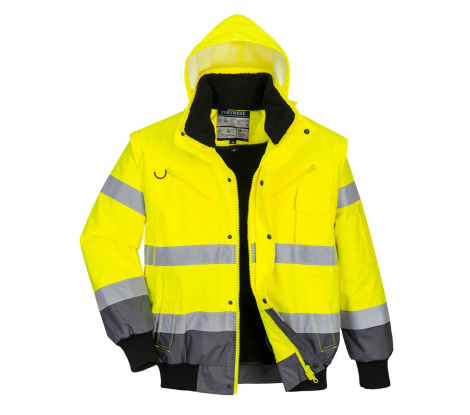 C465 - Hi-Vis 3v1 Contrast Bomber