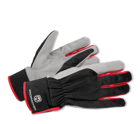 CARPOS VELCRO Gloves grey/red