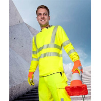 Tričko s dlhým rukávom ARDON®SIGNAL hi-viz žlté