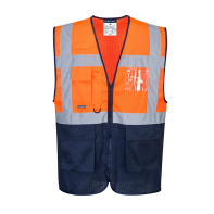 C377 - Hi-Vis Two Tone MeshAir Executive vesta