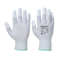 VA198 - Automatové antistatické PU prstové rukavice