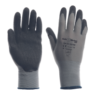 ALM rukavice nylon/latex - 9