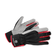 CARPOS VELCRO Gloves grey/red