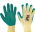 DIPPER ruk. máčané v latexe zelená 10